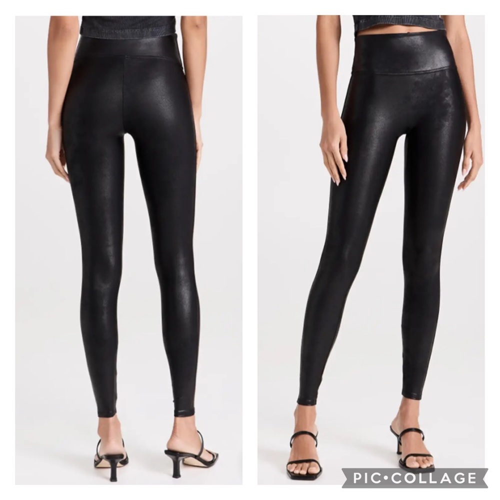 SPANX Faux Leather Leggings